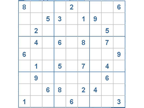 Mời các bạn thử sức với ô số Sudoku 2350 mức độ Khó