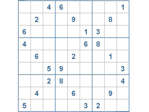 Mời các bạn thử sức với ô số Sudoku 2320 mức độ Khó