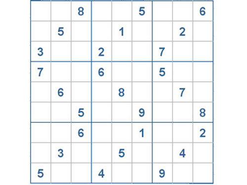 Mời các bạn thử sức với ô số Sudoku 2332 mức độ Khó