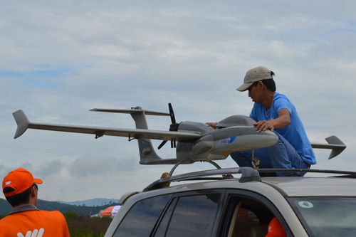 Cận cảnh máy bay AV.UAV.S1