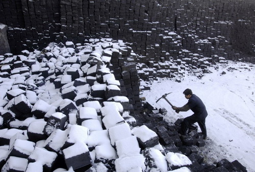 Những hình ảnh nhói lòng về thợ mỏ Trung Quốc 