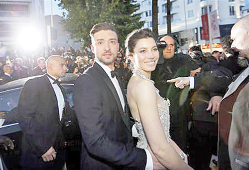 Jessica Biel và chồng Justin Timberlake 