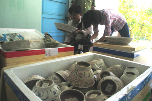 Phân chia cổ vật Chu Đậu trục vớt tại Cù Lao Chàm