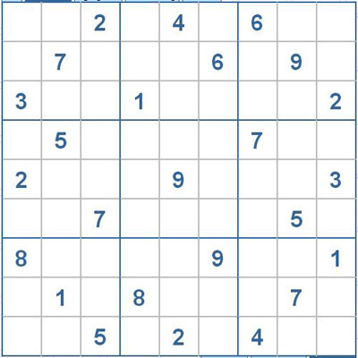 Mời các bạn thử sức với ô số Sudoku 2342 mức độ Rất khó