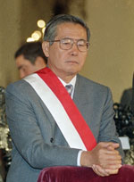 Tổng thống Peru Alberto Fujimori