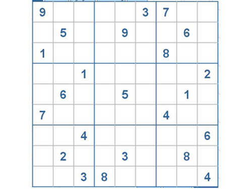 Mời các bạn thử sức với ô số Sudoku 2359 mức độ Khó