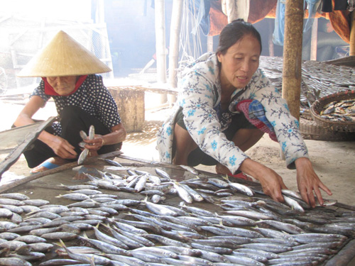 Hàng chục năm trời làm nghề nướng cá thuê, bà Trần Thị Thanh (trú xã Thạch Kim) gom góp được 150 triệu đồng và 2 cây vàng, nay có nguy cơ mất hết vì cho vay tín dụng đen