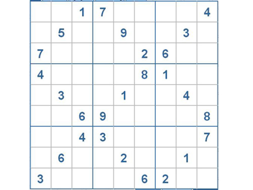 Mời các bạn thử sức với ô số Sudoku 2365 mức độ Khó