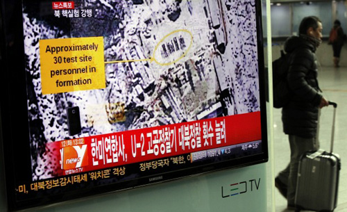 Tin Triều Tiên thử hạt nhân ngày 12.2 được thông báo tại Seoul - d