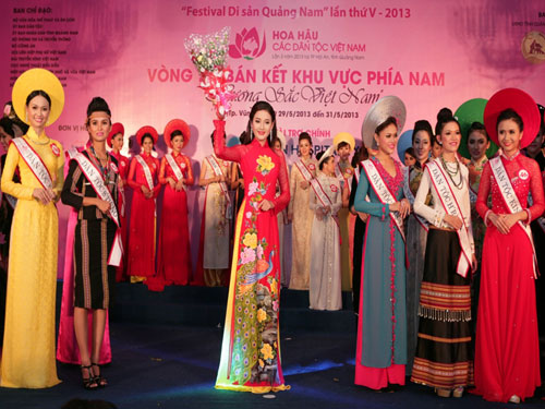 71 thí sinh vào vòng chung kết Hoa hậu Các dân tộc Việt Nam 2013