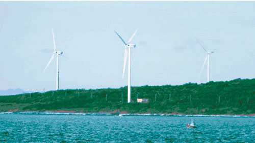 Điện gió ở hải đảo
