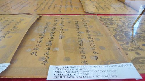 Triển lãm tài liệu Hán-Nôm, tư liệu gốc và tư liệu phục chế 3