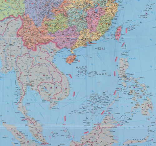 Tấm bản đồ mới của Trung Quốc chứa đường 10 đoạn phi lý  - d