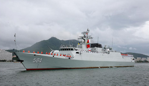 Tàu hộ vệ tàng hình Mai Châu được cho là sẽ tuần tra ở biển Đông - d