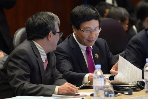 ASEAN đẩy mạnh thương thảo về biển Đông