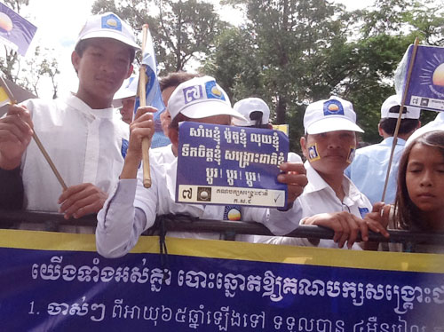 Phnom Penh “tê liệt” vì chiến dịch bầu cử 1