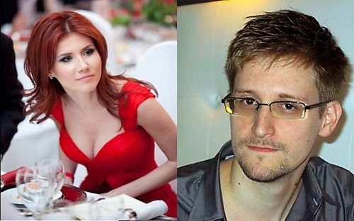 Snowden nhận lời “cầu hôn” của điệp viên Nga Anna Chapman