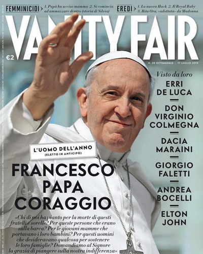 Giáo hoàng Francis được bầu là “Người đàn ông của năm”