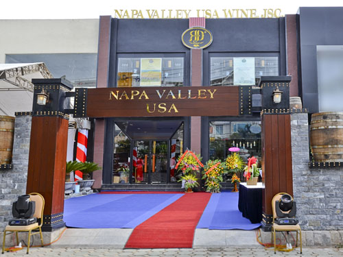 Khai trương công ty rượu vang Napa Valley tại Hà Nội