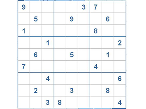 Mời các bạn thử sức với ô số Sudoku 2420 mức độ Khó d
