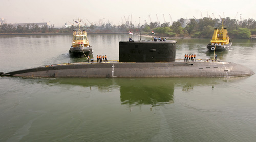Tàu ngầm INS Sindhurakshak trước khi gặp nạn