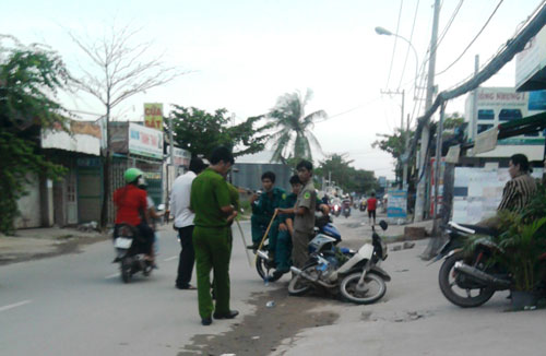 Công an nổ súng bắt tội phạm, làm bị thương người đi đường 1