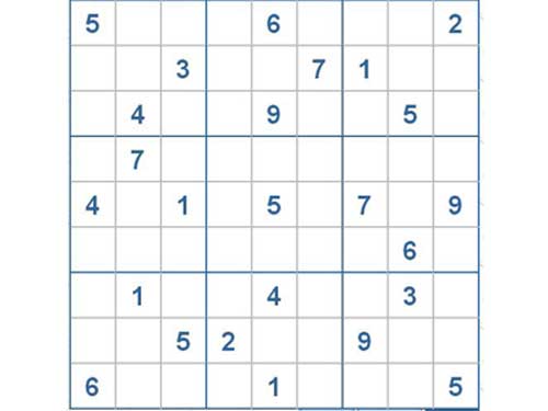 Mời các bạn thử sức với ô số Sudoku 2432 mức độ Khó d