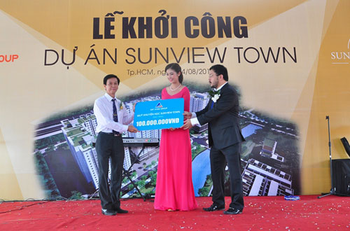 Đất xanh đầu tư xây dựng khu phức hợp dân cư thương mại SunView Town 4