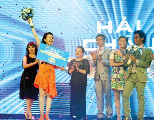 Hải Châu chiến thắng cuộc thi hát 'The Winner is'