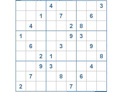 Mời các bạn thử sức với ô số Sudoku 2444 mức độ Khó d
