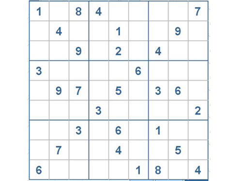 Mời các bạn thử sức với ô số Sudoku 2446 mức độ Khó d