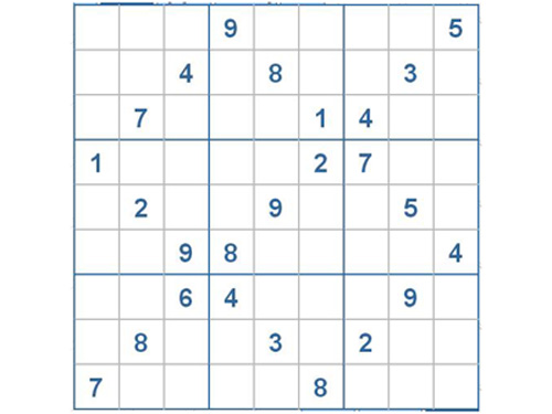 Mời các bạn thử sức với ô số Sudoku 2468 mức độ Rất Khó d