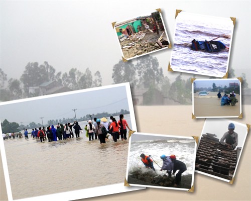 bão số 10;mưa bão;thiên tai;lũ lụt;lũ lụt miền Trung