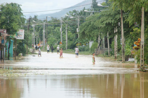 Bão số 8 tại Quảng Nam: Nhiều địa phương ngập trong nước lũ 5