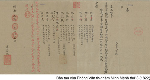 Triển lãm bút phê của các Hoàng đế trên Châu bản triều Nguyễn 3