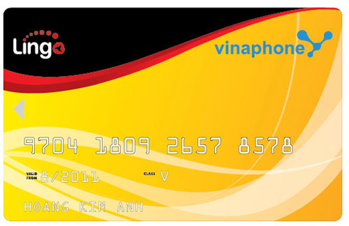 Phát hành thẻ đồng thương hiệu VinaPhone-Lingo 1