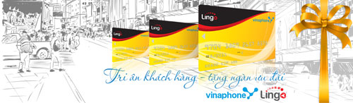 Phát hành thẻ đồng thương hiệu VinaPhone-Lingo 3