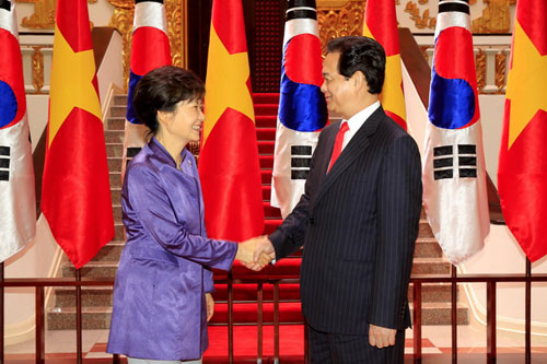 Chùm ảnh Tổng thống Park Geun Hye tại Việt Nam