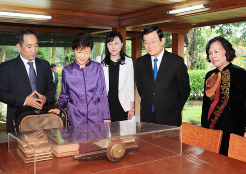 Chùm ảnh Tổng thống Park Geun Hye tại Việt Nam
