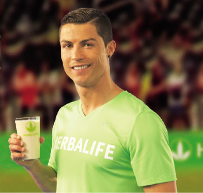 Herbalife “hấp dẫn” CR7