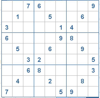 Mời các bạn thử sức với ô số Sudoku 2450 mức độ Khó