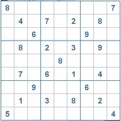 Mời các bạn thử sức với ô số Sudoku 2462 mức độ Khó