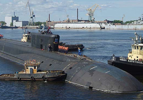 Nga ngừng thử nghiệm tàu ngầm hạt nhân