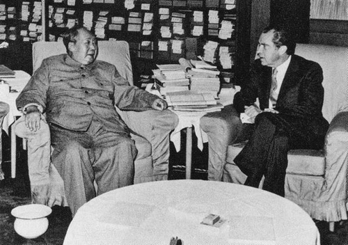 Sau khi bắt tay với Mỹ, Mao Trạch Đông đã triển khai kế hoạch bành trướng biển Đông bằng hành động nổ súng chiếm quần đảo Hoàng Sa thuộc chủ quyền Việt Nam Cộng Hòa - Ảnh: Tư liệu