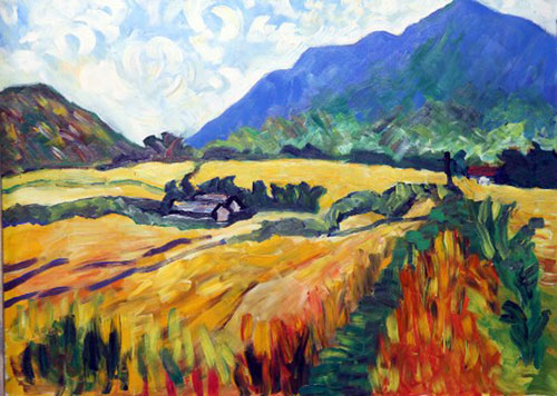  Phong cảnh Sa Pa trong tranh của Tô Ngọc Thành