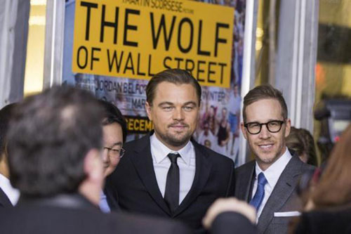 Diễn viên Leonardo DiCaprio dự lễ ra mắt phim The Wolf of Wall street tại New York