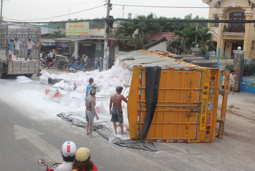 Hiện trường vụ tai nạn