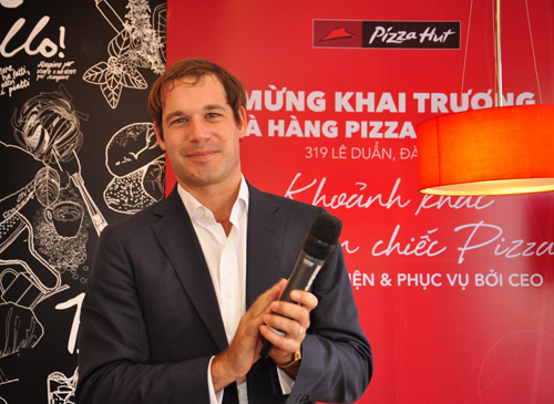 Ông Archibald David Keswick – Tổng Giám đốc Pizza Hut tại Việt Nam