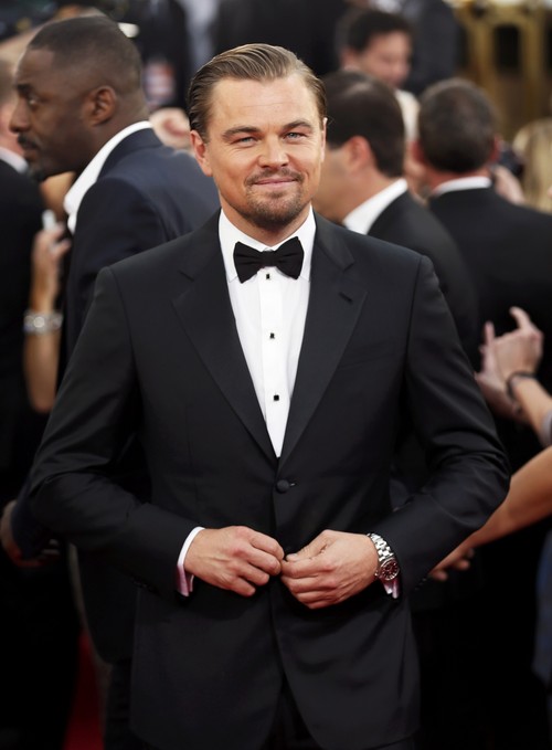 Leonardo DiCaprio trên thảm đỏ Quả cầu vàng 2014