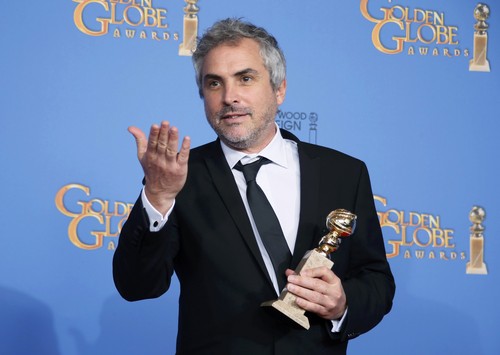 Đạo diễn Alfonso Cuaron nhận giải Đạo diễn xuất sắc nhất với phim Gravity